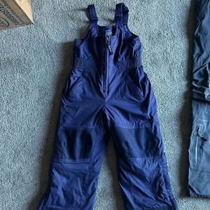 LL Bean navy blue snow pants size 4